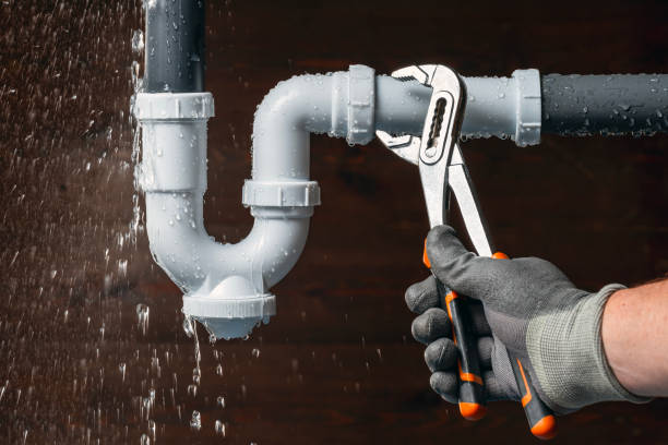 Professional Drain Cleaning technician working in Erie, PA